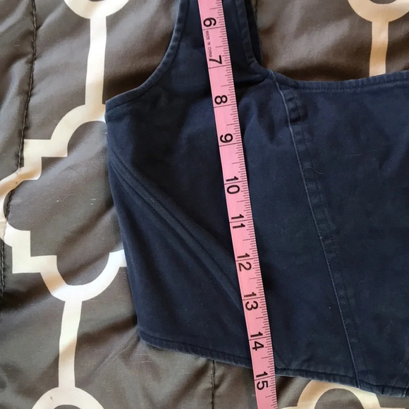 Free People | Faux Suede Crop Tank - Picture 8 of 9